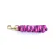 KM Elite 7Ft Double Braid Cotton Leadrope - Raspberry Fleck